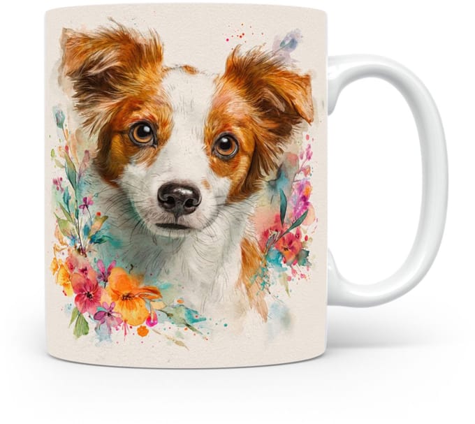 Beker Porcelaine Hond