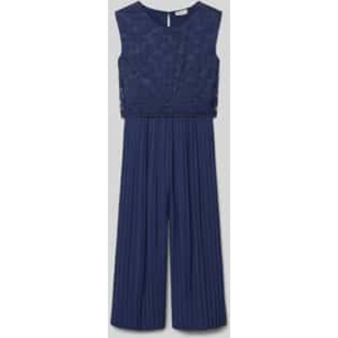 Jumpsuit met ronde hals