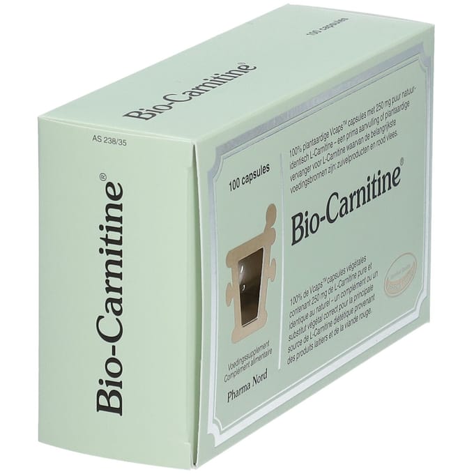 Pharma Nord Bio-Carnitine | l-carnitine 100 Capsules