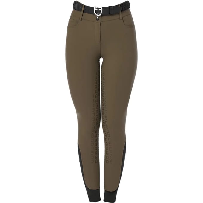 Dames rijbroek met volledige grip en hoge taille Equestro