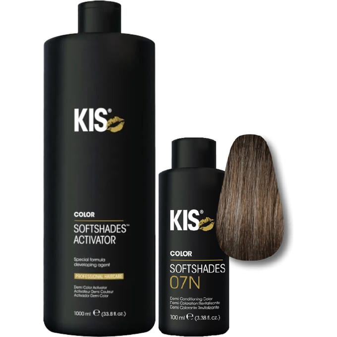 KIS SoftShades 07N 100ml + Activator 1000ml