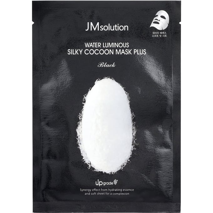 Water Luminous Silky Cocoon Beauty Mask Plus, Zwart, 1 Vel, 35Ml(1.18Oz) black
