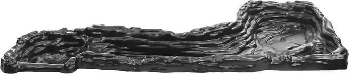 Ubbink - Beekloop - Gebogen en extra lang - 168 x 81 x 15cm