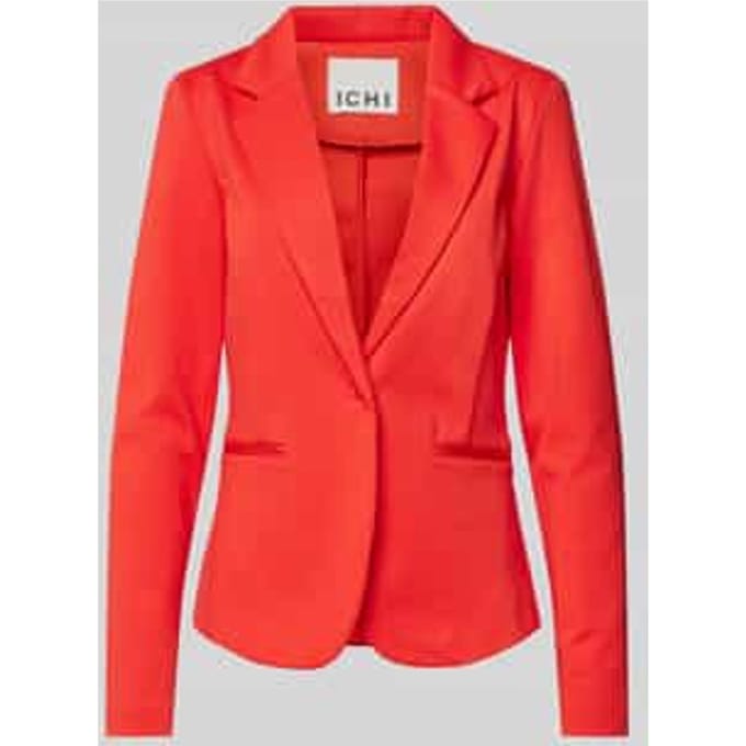 Slim fit blazer met paspelzakken, model 'KATE'