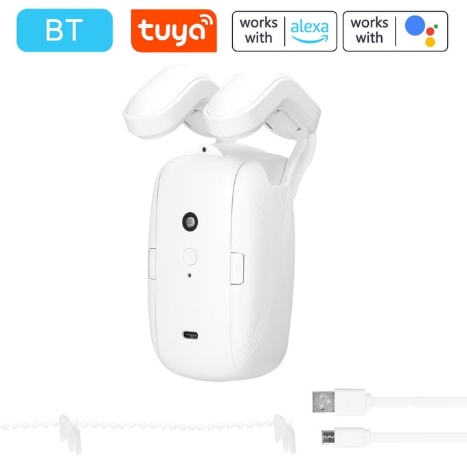 Tuya BT – moteur de rideau Intelligent, Robot de rideau électrique, ouvre-porte automatique, sans câblage, application de Support 1PC