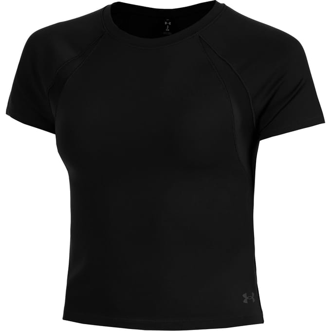 Under Armour Motion Mesh T-shirt Dames-zwart, grijs