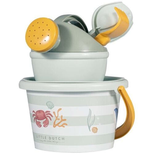 Little Dutch Strandset 9,5 cm 5-delig Fresh Greens