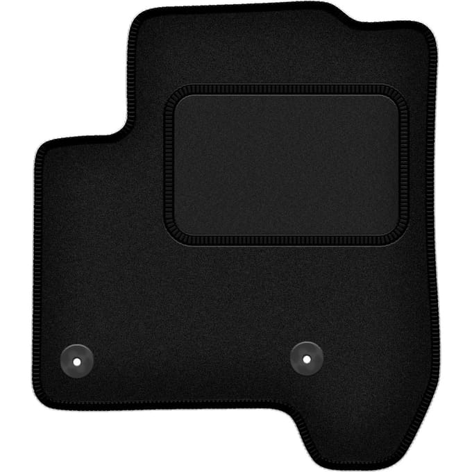 Chauffeursmat zwart voor: Citroen C3 Picasso minivan (2008-2017)