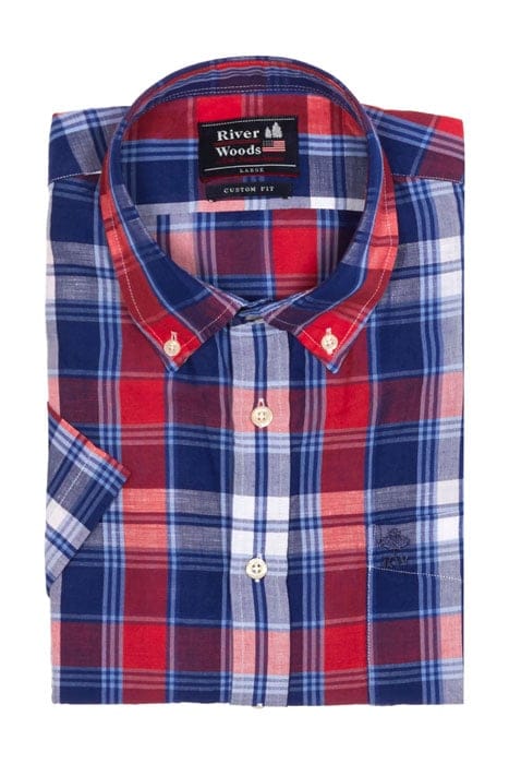 River Woods Cf Ss Boston Clr Chstpkt Shirt Multi G Größe: S | Casual hemden Outlet | Herren