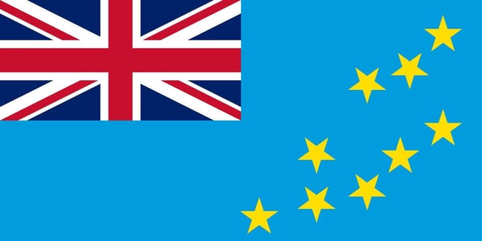 Vlag Tuvalu 150x225cm