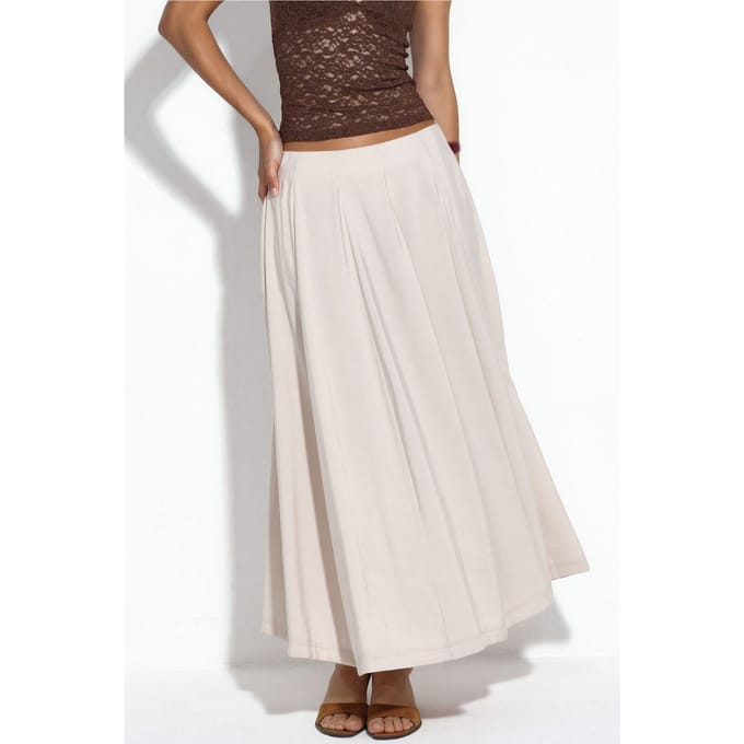 Hoge Taille Maxi A-Lijn Rok