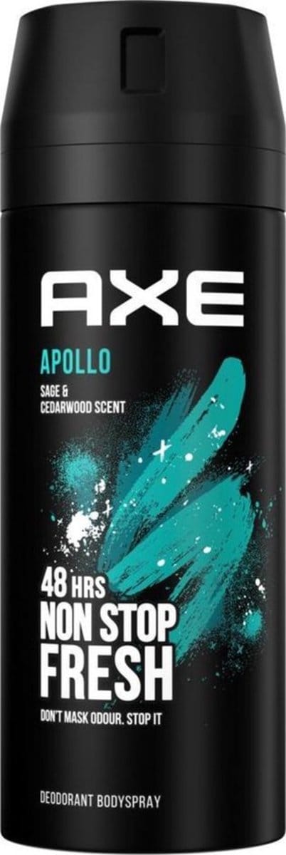 x6 Axe Deodorant Bodyspray Apollo 150 ml