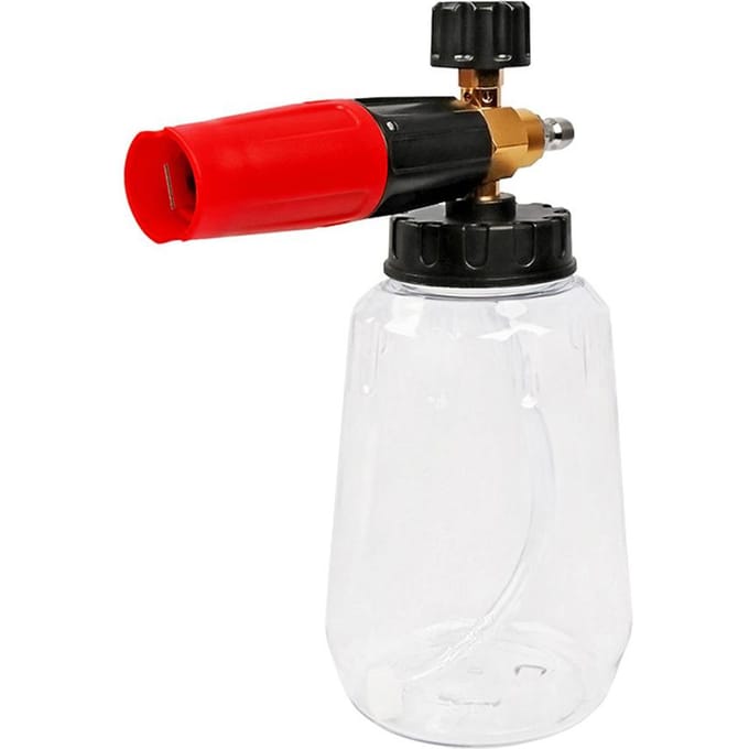 Schuimgenerator Dichte schuimproducent Schuimmaker Schuimfles Schuimblik voor hogedrukautowasmachine Auto transparant