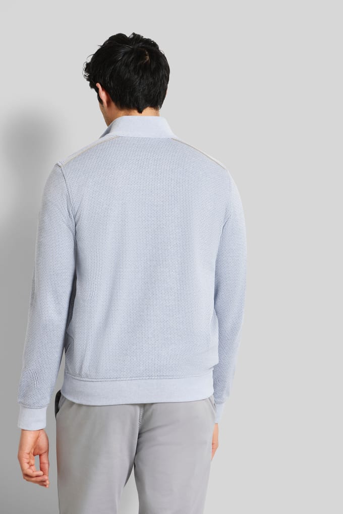 Bugatti Herren Sweatshirt met opstaande kraag