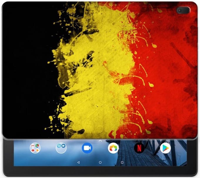 Back Cover voor Lenovo Tab E10 Tablethoes België