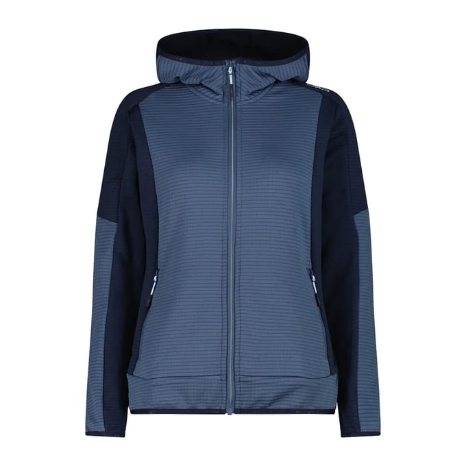 Dames fleece met capuchon CMP Grid Tech