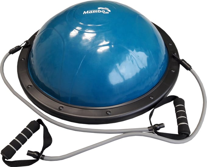 Mambo Max Dynadome | 59 x 21 cm | Tubing with handles - balance trainer