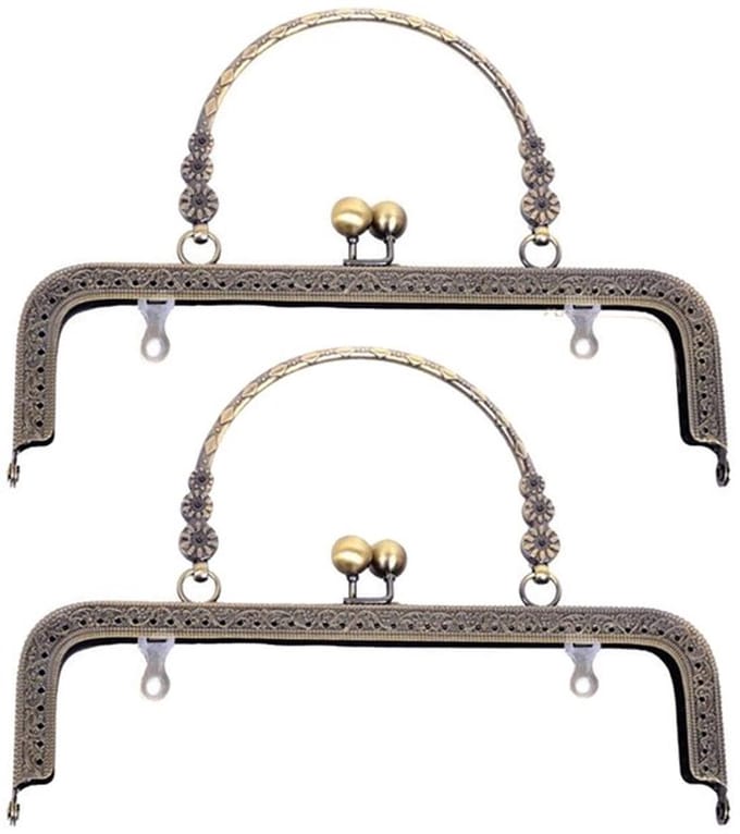 Store_8 - Geldbeugels - Retro Muntbeurs - Elegante Sluiting - Brons
