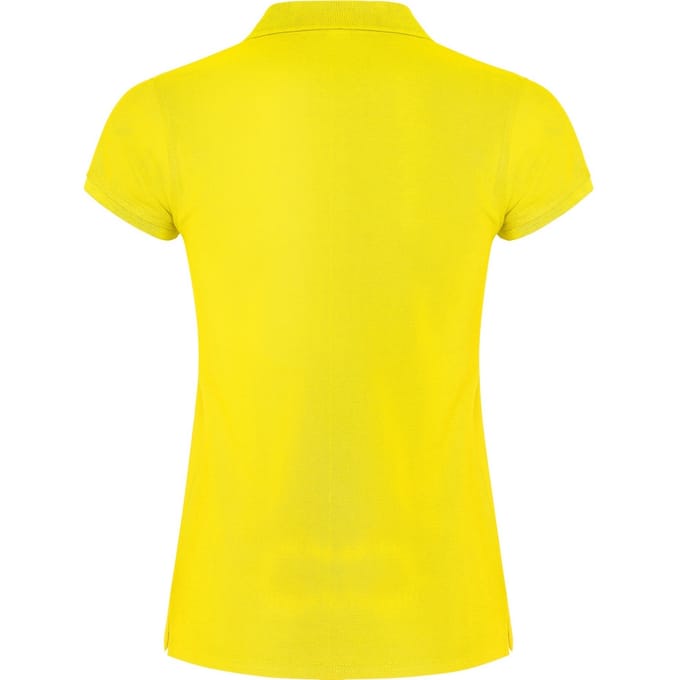 Roly Dames/Dames Ster Poloshirt (Geel)