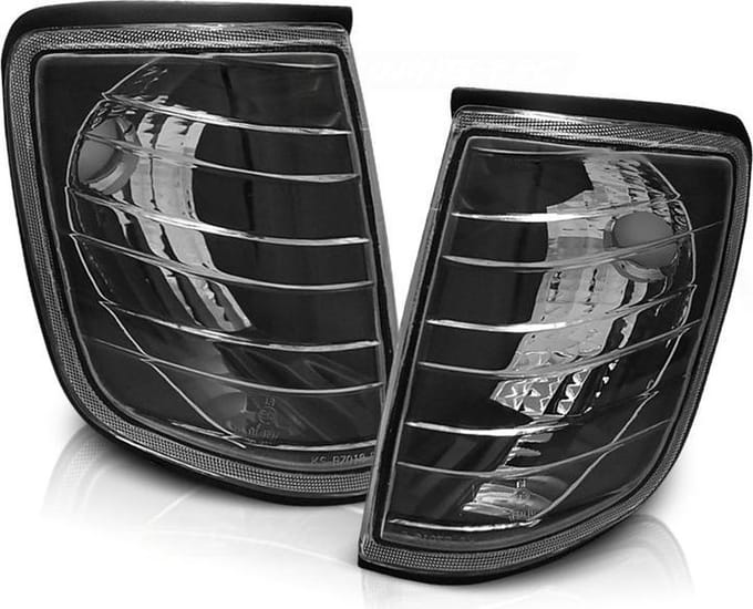 Knipperlichten MERCEDES W124 01 85-06 95 ZWART