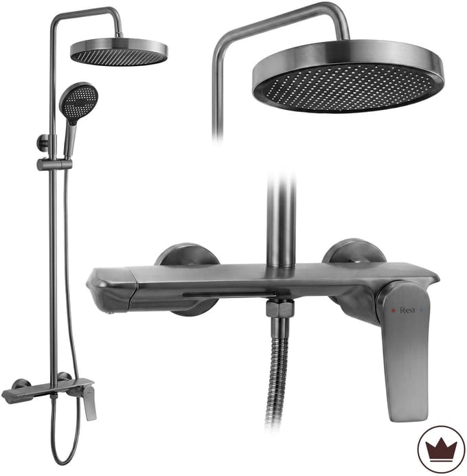 Rea - Doucheset Vision Titan - 14 x 28 x 114,5 cm