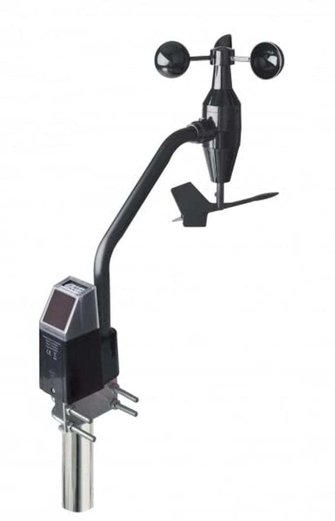 Draadloze Anemometer - Windmeter UV Sensor - Weergegevens Meten - Zon-ondersteunde Sensor - Niet Van Toepassing - Wit