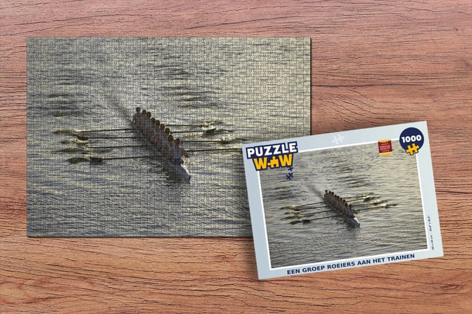 Puzzel Een groep roeiers aan het trainen - Legpuzzel - Puzzel 1000 stukjes volwassenen