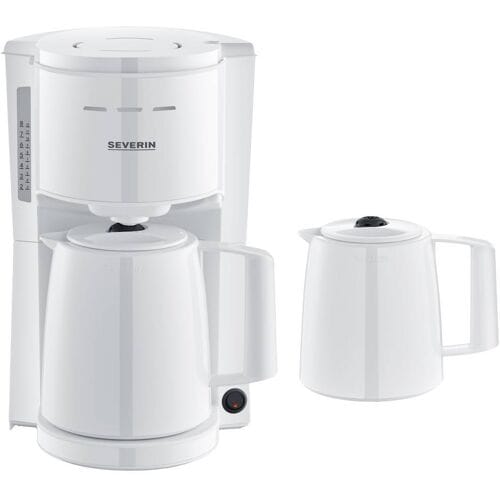 Severin KA 9309 - Filterkoffiezetapparaat - 2x Thermoskan - Wit