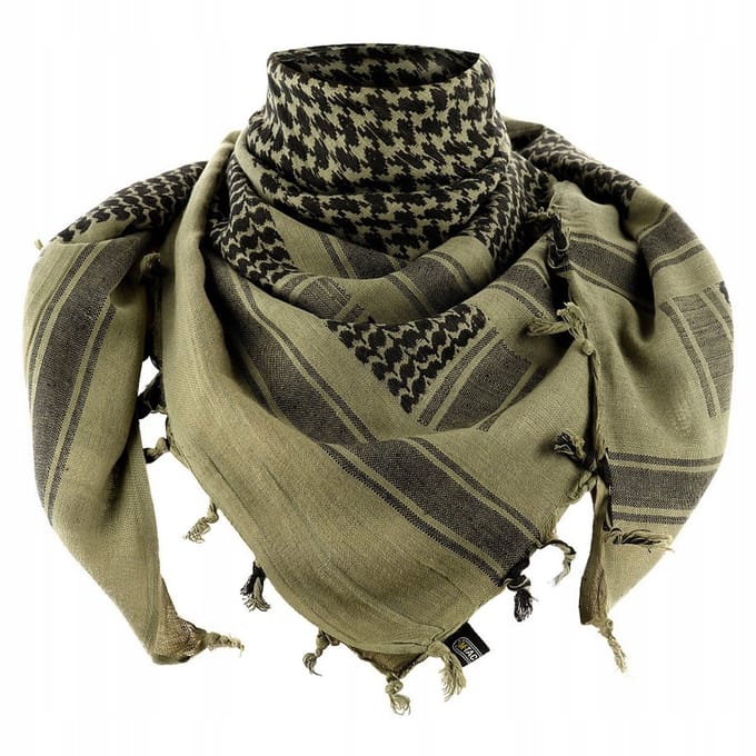 M-Tac Dense Shemagh / keffiyeh, foliage groen-zwart