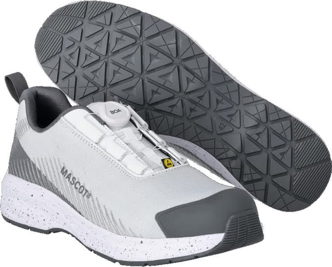 Mascot Footwear Customized Veiligheidsschoenen laag F1601-909 - wit/steengrijs - 40