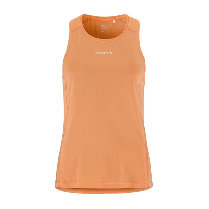 CRAFT ADV ESSENCE SINGLET 2 W Dames Sportshirt - APRICOT