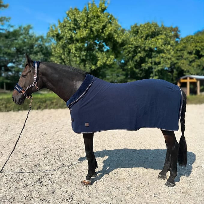 Fleecedeken voor paarden York Gold Star