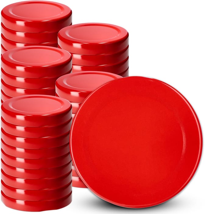 KADAX Potdeksels, dop, potten, deksel, Fi58, 50 stuks, 4-haak