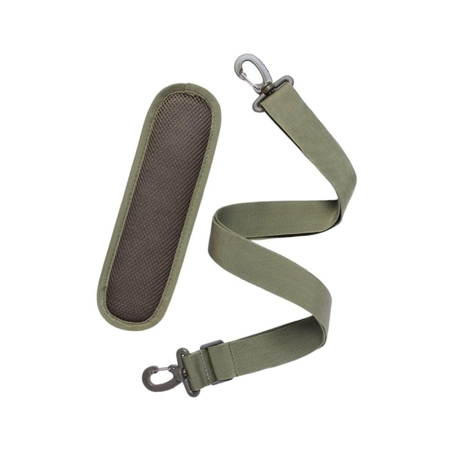 Bandoulière réglable de remplacement, coussin rembourré amovible, sangle de sac universelle, bandoulière en nylon vert