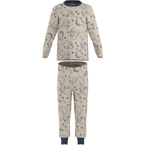 LUPILU Kinder pyjama (Beige, 122/128)