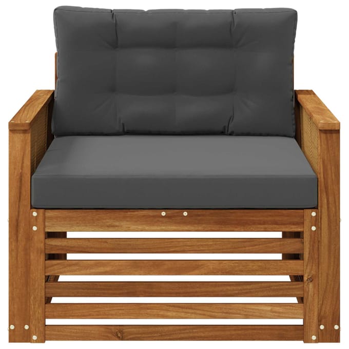 vidaXL - Buiten - Midden - Sofa - Naturel
