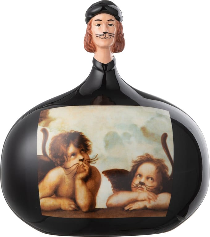 J-line - Les Chartistes Figuur Geïnspireerd Door De Cherubs Groot - 20x15.5x22cm