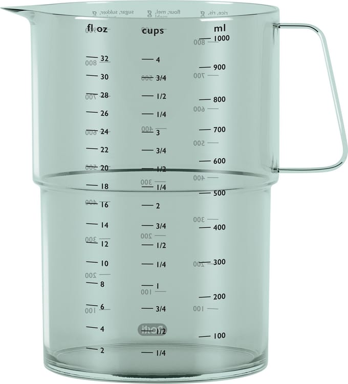 Rosti Mensura Maatbeker 1000 ml Nordic green