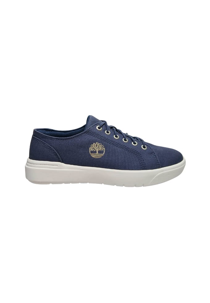Mannenschoenen Timberland Seneca Bay Lace Up Dark Blue Canvas