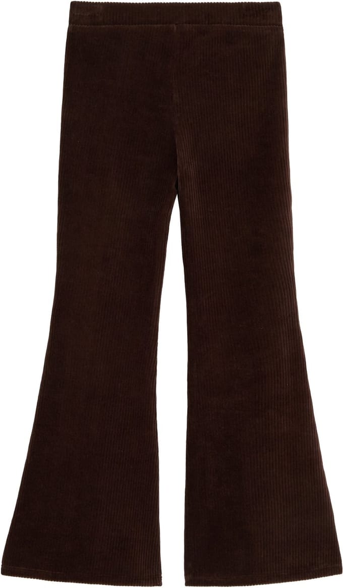 WE Fashion Meisjes velvet flared legging