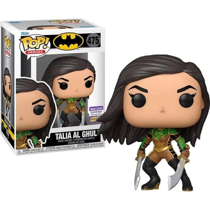 Funko Pop #475 Funko Pop! DC Comics Batman Talia al Ghul SDCC 2023 Convention Exclusive