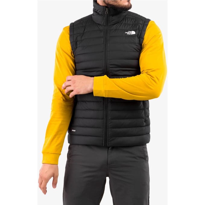 THE NORTH FACE Heren stretch ganzendons vest TNF zwart