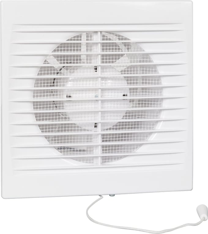 Badkamer-/ toiletventilator SVT 100 wit