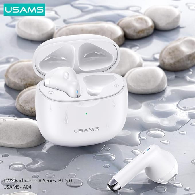 USAMS IA serie - Bluetooth Koptelefoon - Draadloos - Ergonomisch - Stijlvol Zwart