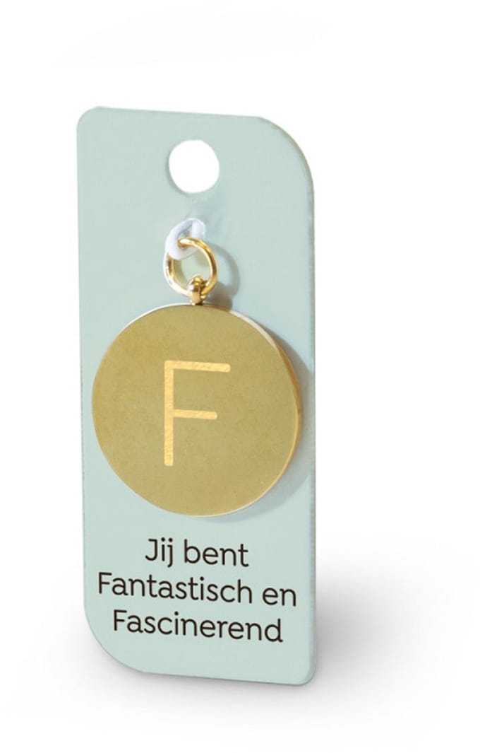 Gouden Charm - F
