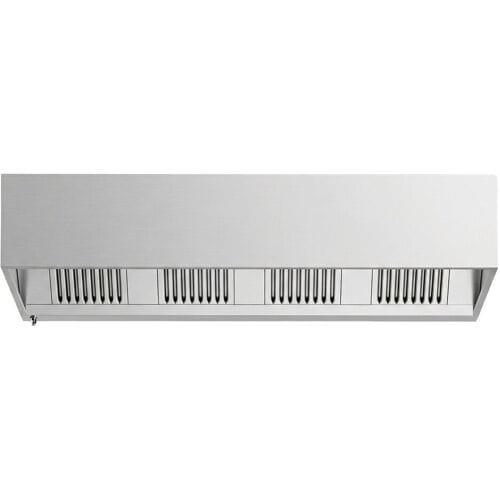 GGM Gastro Kastenhaube - 2400mm - mit Filter & Lampe Zilver