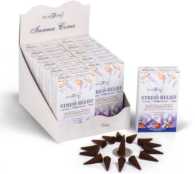 Stress Relief Incense Cones
