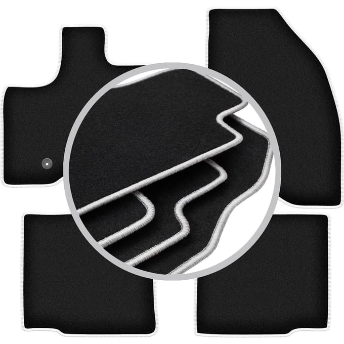 CARLUX-SILVER automatten voor: Ford Explorer MK5 SUV (2010-2019)