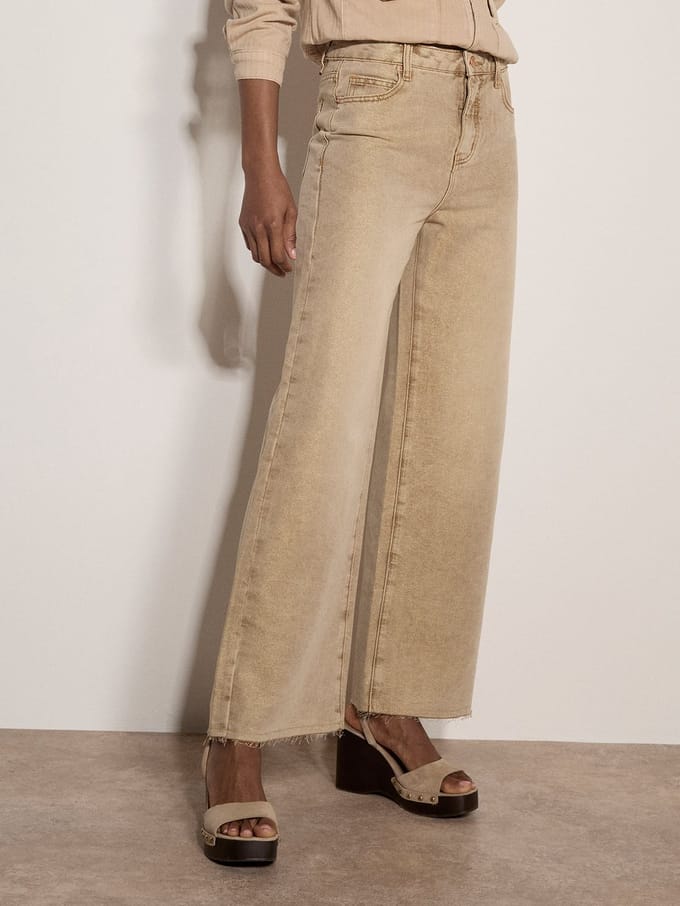 Rei Shimmer wijde jeans