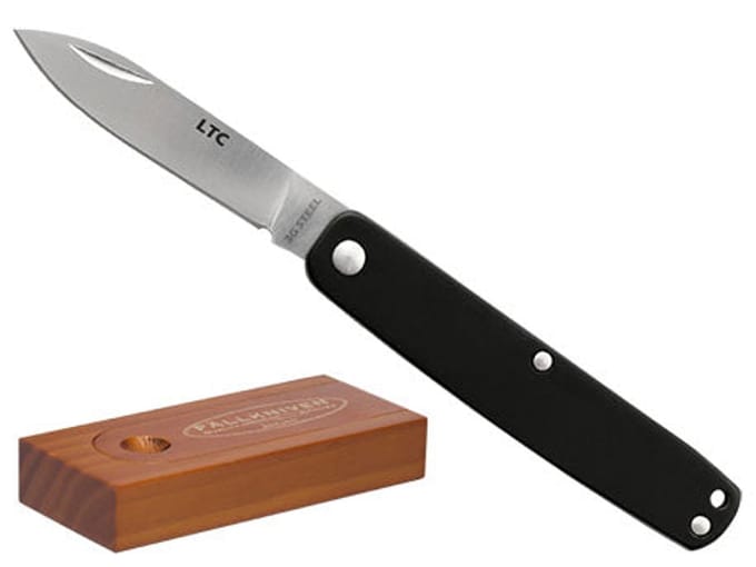 Fällkniven Zakmes Legal to Carry Black Folder, Laminated